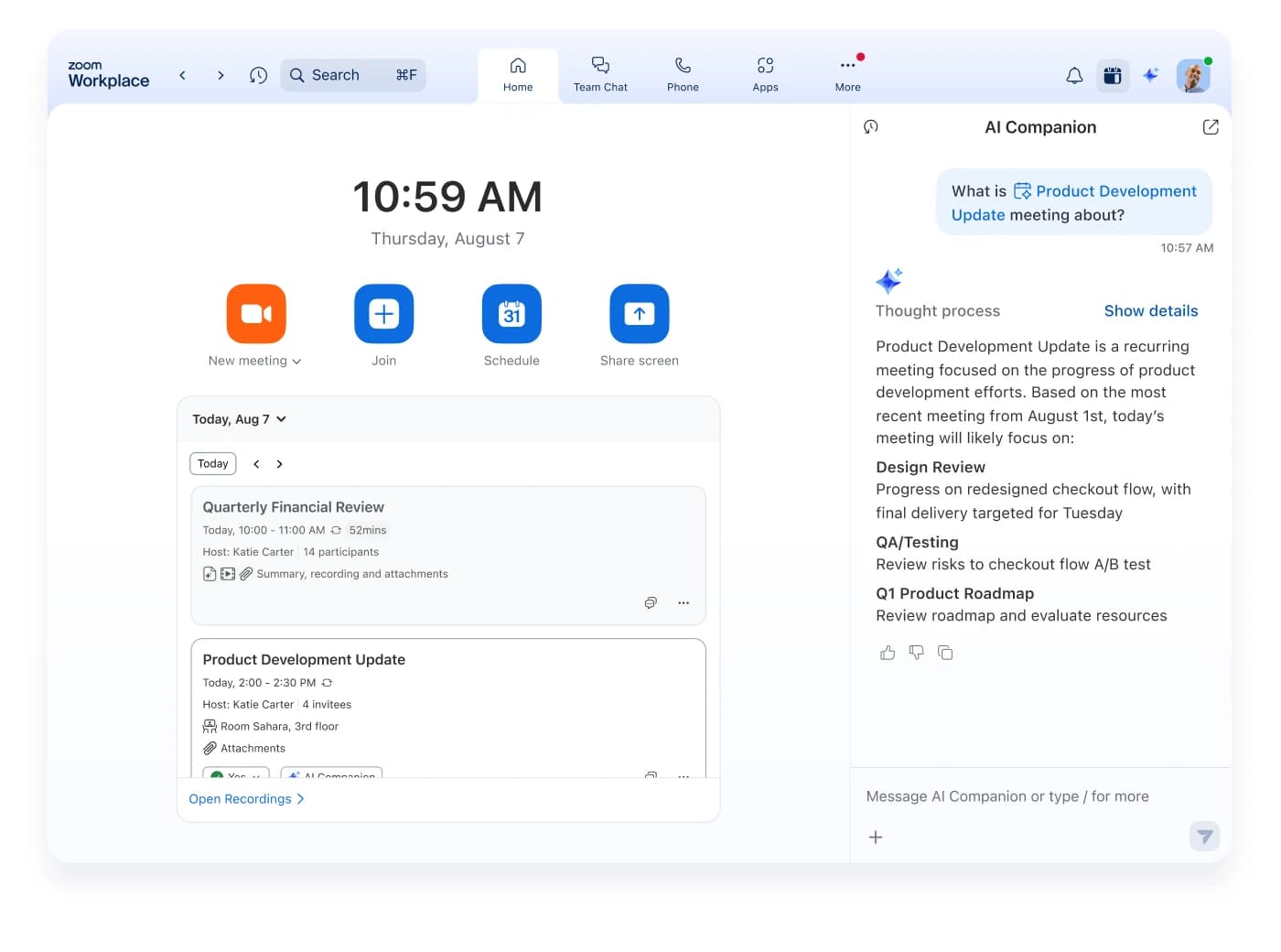 App screenshot